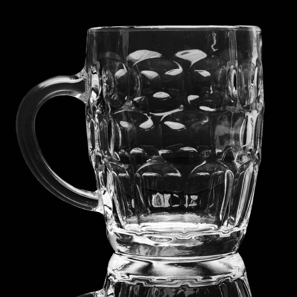 Traditional German Style Dimple Stein Beer Mug Oz Capacity