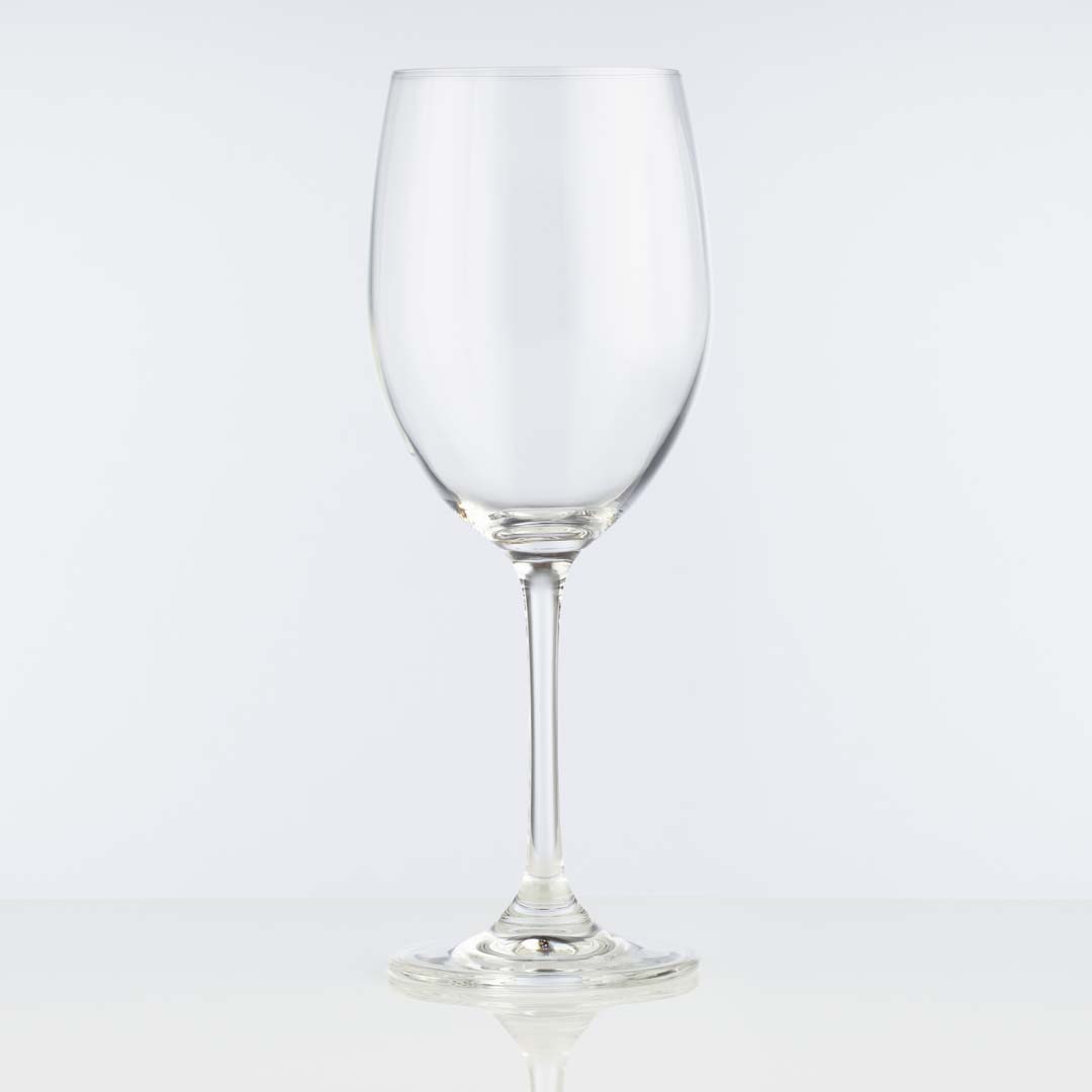 Wine glasses set of 4 - Modern wine glasses with tall long stem, Crys