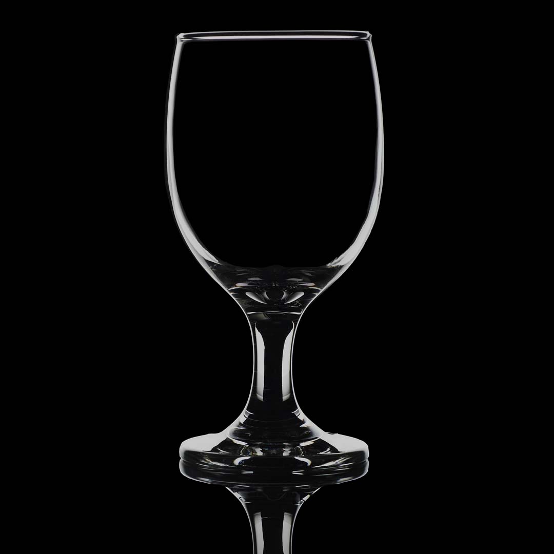 Black Wine Glasses 