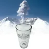 mt. st. Helens mountain pint glass