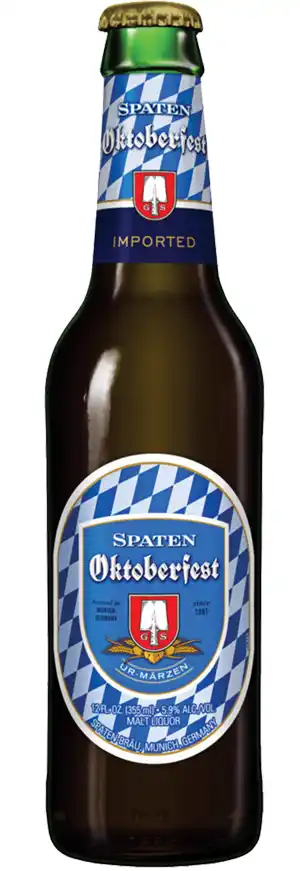 bottle of Spaten Oktoberfest Ur-Märzen